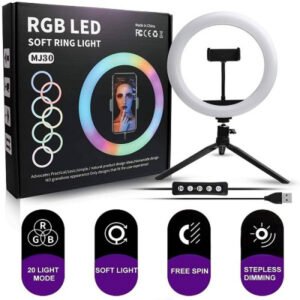 12" RGB LED Soft Ring Light - Model MJ30