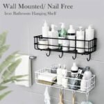 Flat Wall-Mounted Bathroom Rack