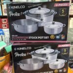 Kinelco Protea 6-Piece Aluminium Stock Pot Set