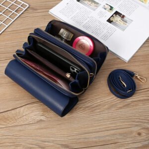 Forever Young brand crossbody bag (Blue) - Image 6