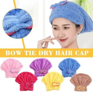 Microfiber Hair Drying Cap - Image 4