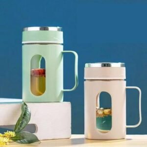500 ML Double-Wall Borosilicate Glass Mug with & Handle - Image 6