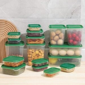 17 Psc Food Storage Container with Lids Storage Box Set - Image 4