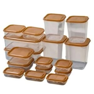 17 Psc Food Storage Container with Lids Storage Box Set - Image 2