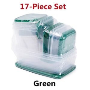 17 Psc Food Storage Container with Lids Storage Box Set - Image 5