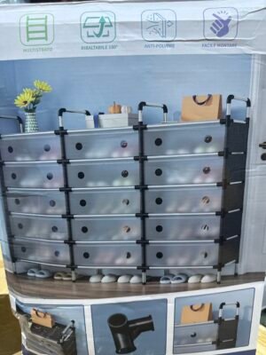 3 rolls Dust-proof 7-Layers shoe rack - Image 2