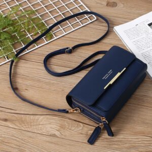 Forever Young brand crossbody bag (Blue) - Image 5