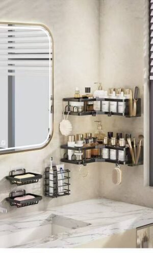 7 in 1 corner shower caddy