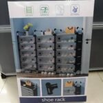 3 rolls Dust-proof 7-Layers shoe rack