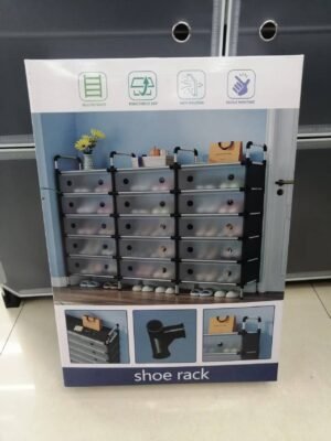 3 rolls Dust-proof 7-Layers shoe rack