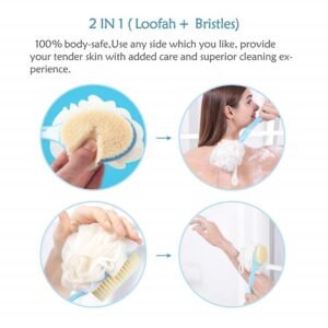 2 IN 1 Back Body Bath Brush - Image 3