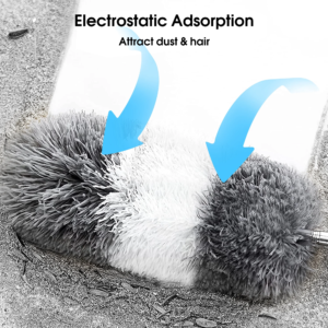 Microfiber duster for ceilings with handle - Image 4