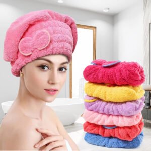 Microfiber Hair Drying Cap - Image 5