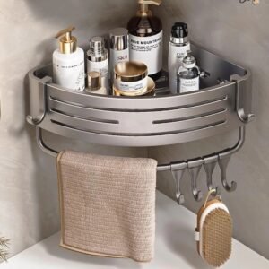 Punch-Free Triangle Storage Rack Bathroom Storage Rack