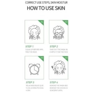 BIOAQUA moisturizing facial sheet masks - Image 2