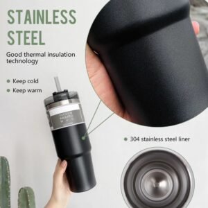 900ml (30oz) stainless steel vacuum insulated Cup - Image 2