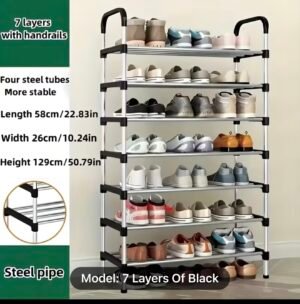 7 Layers Easy-to-assemble shoe rack - Image 2