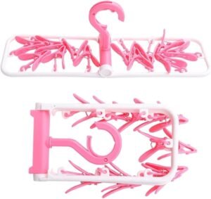 Portable Folding Clothes Drying Rack (12psc) - Image 4