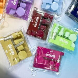 6-piece cosmetic travel bottle set - Image 3