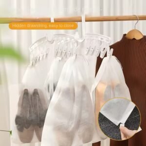 50pcs Shoe dustproof bags storage bag covers - Image 5