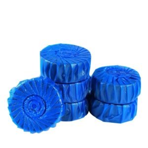 Automatic blue bubble toilet bowl cleaning tablets - Image 4