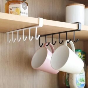 Under-cabinet coffee mug holder or storage rack - Image 4