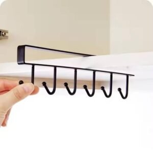 Under-cabinet coffee mug holder or storage rack - Image 3