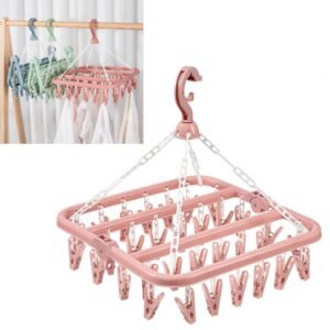 32-Clip Multipurpose Hanging Clothes Dryer - Image 2