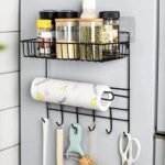 Wall-mounted kitchen organizer
