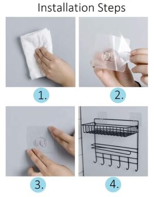 Wall-mounted kitchen organizer - Image 3