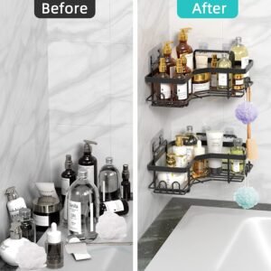 2 sets of Corner Shower caddy - Image 4