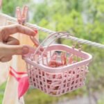 30pcs Plastic Clothes Pins, Clothes Drying Clips, Windproof Clothes Clips, Small Clothes Pegs (With Basket)