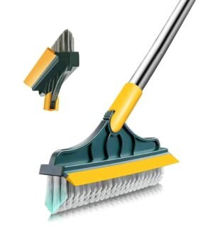 2-in-1 Bathroom Cleaning Brush with Wiper - Image 2