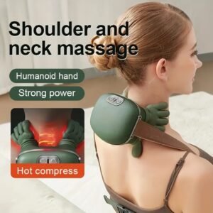 Neck And Shoulder, Wireless rechargeable electric Massager - Image 2