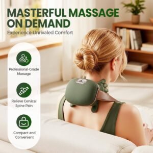 Neck And Shoulder, Wireless rechargeable electric Massager - Image 5
