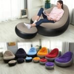 Portable Inflatable sofa with electric pump