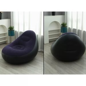 Portable Inflatable sofa with electric pump - Image 3