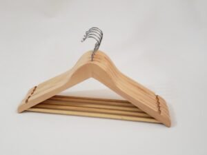 Solid Wood Clothes Rack Wooden Clothes Hanger (pack of 3) - Image 5