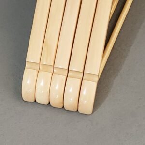 Solid Wood Clothes Rack Wooden Clothes Hanger (pack of 3) - Image 6