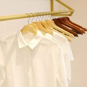 Solid Wood Clothes Rack Wooden Clothes Hanger (pack of 3) - Image 7