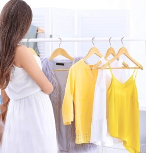 Solid Wood Clothes Rack Wooden Clothes Hanger (pack of 3) - Image 4