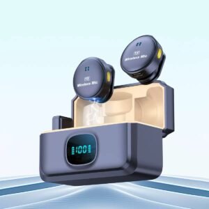 Q8 Button Wireless Lavalier Microphone Mobile Phone Live Broadcast Radio Noise Reduction - Image 3