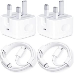 Apple 20W USB-C Power Adapter and a USB-C to Lightning Cable - Image 6