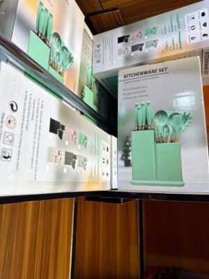 19 Pieces Silicone Utensils Sets with Knife Tools(Kitchenware set)