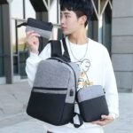 3-in-1 laptop backpack set