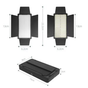 Professional Photo & Video LED 300 Light Kit - Image 5