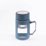 500 ML Double-Wall Borosilicate Glass Mug with & Handle