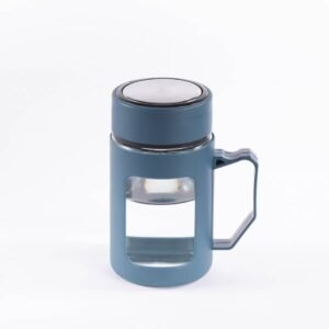 500 ML Double-Wall Borosilicate Glass Mug with & Handle