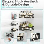 5-pieces Corner Shower Caddy Set