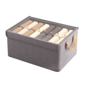 Folding Storage Box with & Transparent Lids Window - Image 4
